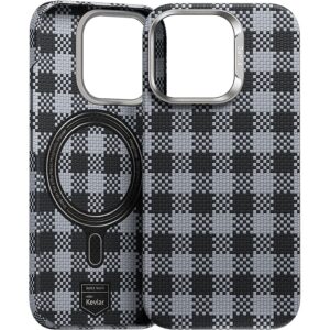 Benks Magnetic Armor Vichy Kevlar Case (BF65) for Iphone 16 Pro black