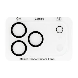 Tempered Glass HARD SILK PRINT for camera (LENS) for Iphone 17 Pro / 18 Pro (island)