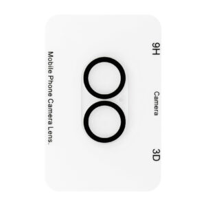 Tempered Glass HARD SILK PRINT for camera (LENS) for Iphone 17 (island)