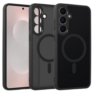 Full Matte Mag Cover for Samsung Galaxy S25 FE black