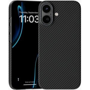 Benks Magnetic Armor Air Kevlar Case Metal Frame 600D (C.K.FL.AP.BK.0067) for Iphone 17 black