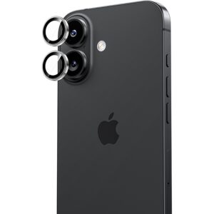 Benks Tempered glass Glass Warrior Metal Lens Protector on camera for Iphone 17 (lens 2 pieces) black