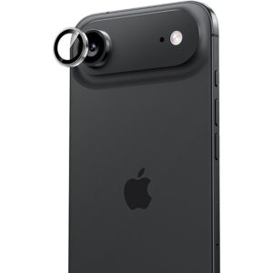 Benks Tempered glass Glass Warrior Metal Lens Protector on camera for Iphone 17 Air (lens 1 piece) black