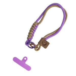 Phone pendant FZ-14 purple-beige
