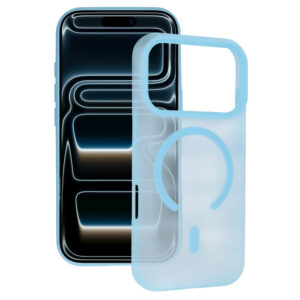 Tel Protect Mist Matte Magsafe Case for Samsung Galaxy S23 Ultra light blue