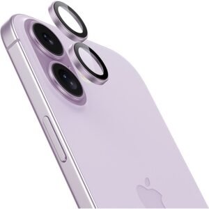 Benks Tempered glass Glass Warrior Lens Protector on camera (C.M.SX.AP.PU.C067) for Iphone 17 (lens 2 pieces) lavender