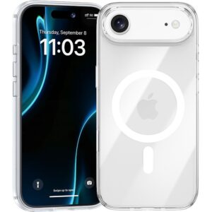 Benks Magnetic Crystal Case for Iphone 17 Air transparent (Camera Control Button)
