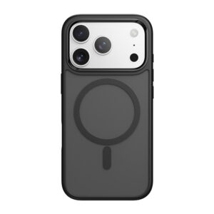 Rock Guard Touch Matte Series Magnetic Case for Iphone 17 Pro Max black (metal lens frame)
