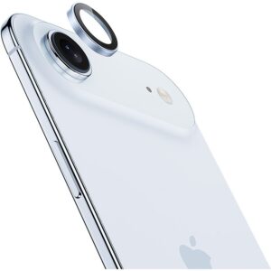 Benks Tempered glass DR Sapphire Lens Protector on camera for Iphone 17 Air (lens 1 piece) light blue
