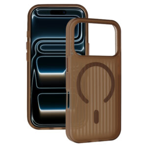 Tel Protect Twist Magsafe Case for Samsung Galaxy S23 coffee brown