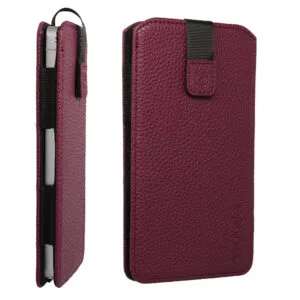 WONDER Flexi Pouch Case (Size XXL) for Iphone 18 Pro Max/17 Pro Max/16 Pro Max/Samsung S26 Ultra/S25 Ultra/Xiaomi 15 Ultra/14 Ultra/Oppo Find X8 Ultra/Find X6 Pro/Vivo/X200 Pro/X90 Pro+/MotorolanEdge 50 Ultra/Edge 40 Pro burgundy