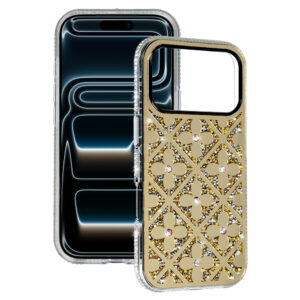 Flower Case for Samsung Galaxy S26 Ultra gold
