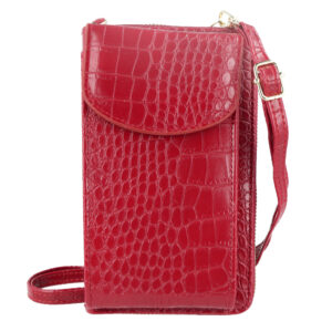 Knitted bag for phone GCW12 red