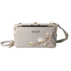 Knitted bag for phone GCW16 grey