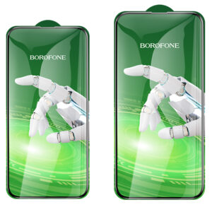 Borofone Tempered glass BF8 Diamond Armor Full Screen 5D Large Arc for Iphone 17 Pro Max / 18 Pro Max - 10 pieces