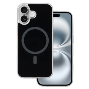 Glossy Magsafe Case for Iphone 16 black