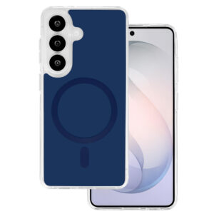 Glossy Magsafe Case for Samsung Galaxy S24/S25 navy