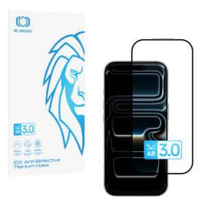 Tempered glass Tel Protect 10X AR 3.0 AntiReflective Titanium forIphone 17 Pro Max / 18 Pro Max (envelope)