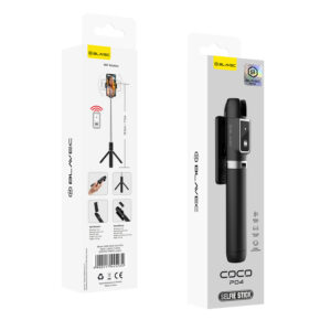 Blavec Selfie Stick Coco P-04 tripod + remote control 0,7 metres (SSCP04-TRB07) black (damaged packaging)