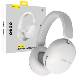 Blavec Over-ear Bluetooth Headphones BO-13 Bass Aceonix ANC (BO13-W) white (damaged packaging)