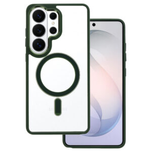 Metallic Magsafe Case for Samsung Galaxy S26 Green