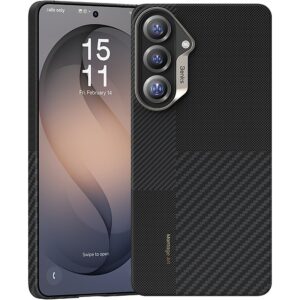 Benks Montage Magnetic Armor Air Kevlar Case Metal Frame 600D+1500D (F049) for Samsung Galaxy S26 Plus black