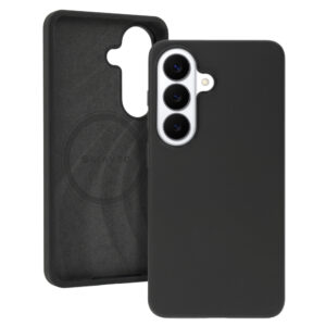Liavec Silky Case with Metal Camera Frame for Samsung Galaxy S26 Plus black