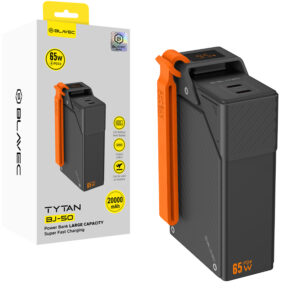 Blavec Power Bank 20000mAh BJ-50 Tytan 65W - 2x Type-C (PBBJ50A) black