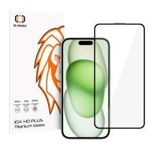Tempered glass Tel Protect 10X HD Plus Titanium for Iphone 15 (envelope)