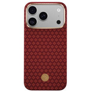 Benks Case Magnetic Armor Air Armor Grid Kevlar Metal Frame 600D (C.K.FL.AP.RD.0073) for Iphone 18 Pro Max/17 Pro Max red