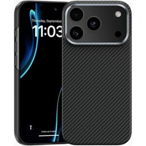Benks Case Magnetic Armor Air Kevlar Metal Frame 600D (C.K.FL.AP.BK.A073) for Iphone 18 Pro Max/17 Pro Max