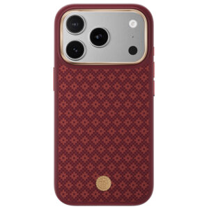 Benks Case Magnetic Armor Pro Armor Grid Kevlar Metal Frame 600D (C.K.FL.AP.RD.B072) for Iphone 18 Pro/17 Pro red (Camera Control Button)