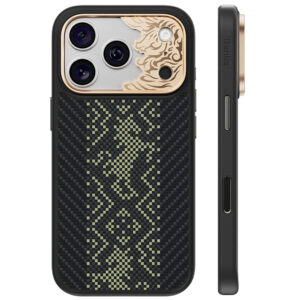 Benks Case Magnetic Armor Pro Knight Kevlar Metal Frame (C.K.FL.AP.GD.B073) for Iphone 18 Pro Max/17 Pro Max black (Camera Control Button)