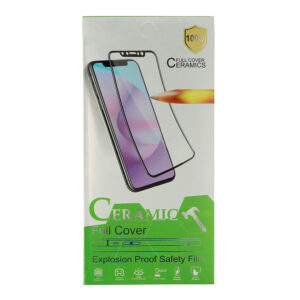 Tempered Glass HARD CERAMIC for SAMSUNG GALAXY S10 BLACK