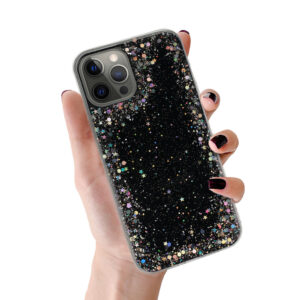 Brilliant Clear Case for Iphone 12 Pro Max Black