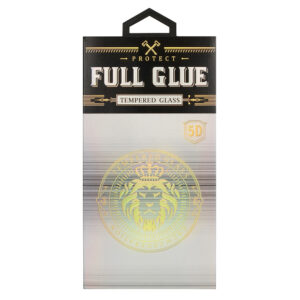 Tempered Glass HARD Full Glue 5D for IPHONE SE 2020 / SE 2022 BLACK