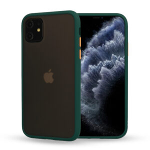 Vennus Color Button Bumper for Samsung Galaxy S21 Plus Green