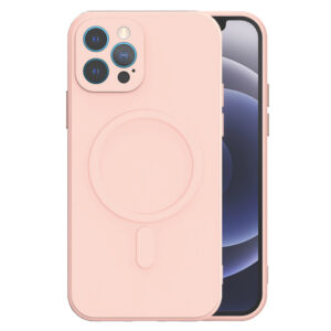 TEL PROTECT MagSilicone Case for Iphone 13 Pro Max Lightpink