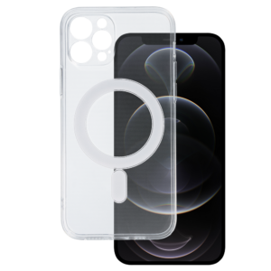 TEL PROTECT MagSilicone Case for Iphone 12 Pro Transparent