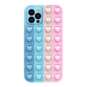 Heart Pop It Case for Iphone 13 color 1