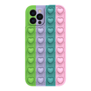 Heart Pop It Case for Iphone 13 color 5