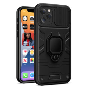 Ring Lens Case for Realme C21 Black