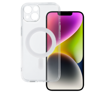 TEL PROTECT MagSilicone Case for Iphone 14 Transparent