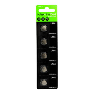 MaximCell Alkaline batteries LR44 - 5pcs