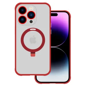 Tel Protect Magical Magsafe Stand Case for Iphone 14 Pro red