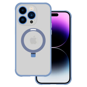 Tel Protect Magical Magsafe Stand Case for Iphone 15 Pro Max blue