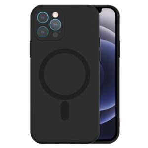 TEL PROTECT MagSilicone Case for Iphone 15 Pro Black