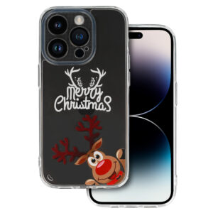 TEL PROTECT Christmas Case for Samsung S23 Ultra Design 1 Clear