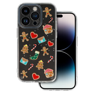 TEL PROTECT Christmas Case for Samsung S23 Ultra Design 2 Clear