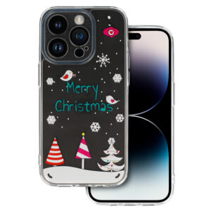 TEL PROTECT Christmas Case for Samsung S23 Ultra Design 4 Clear